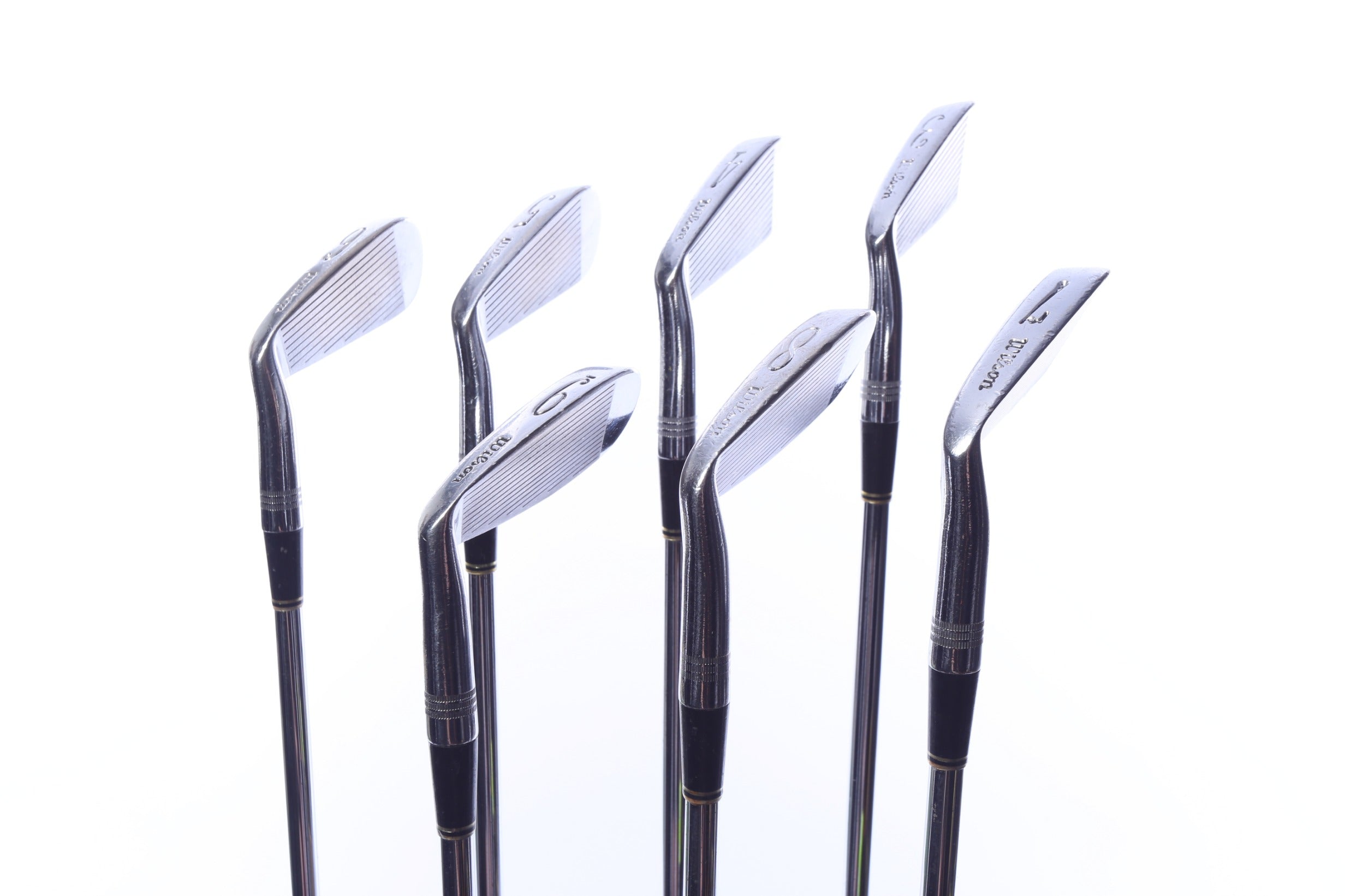 Used Wilson STAFF FG-17 Iron Set - Right-Handed - 3-9 - Stiff Flex