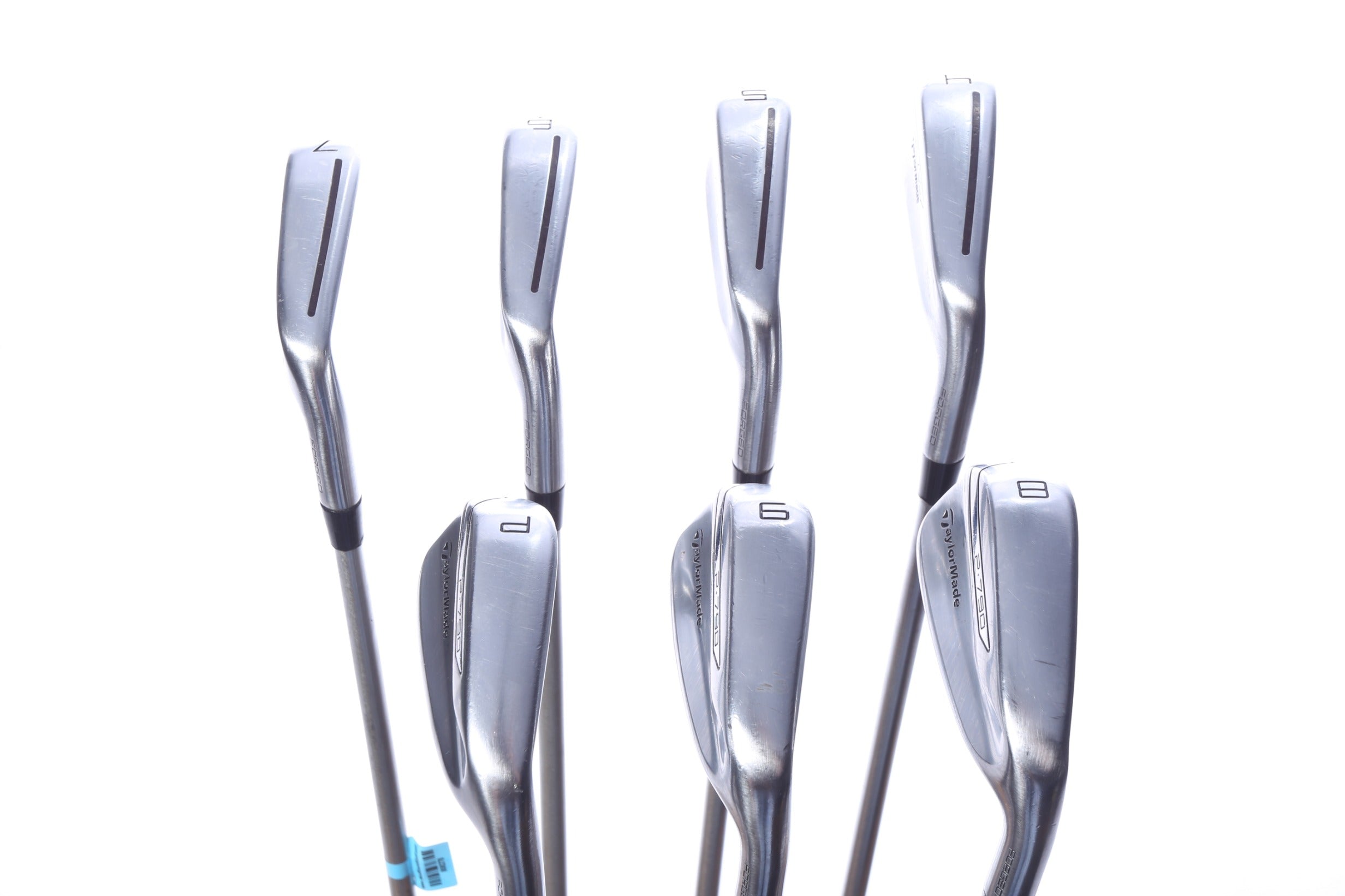Used TaylorMade P790 Iron Set - Right-Handed - 4-PW - Stiff Plus Flex