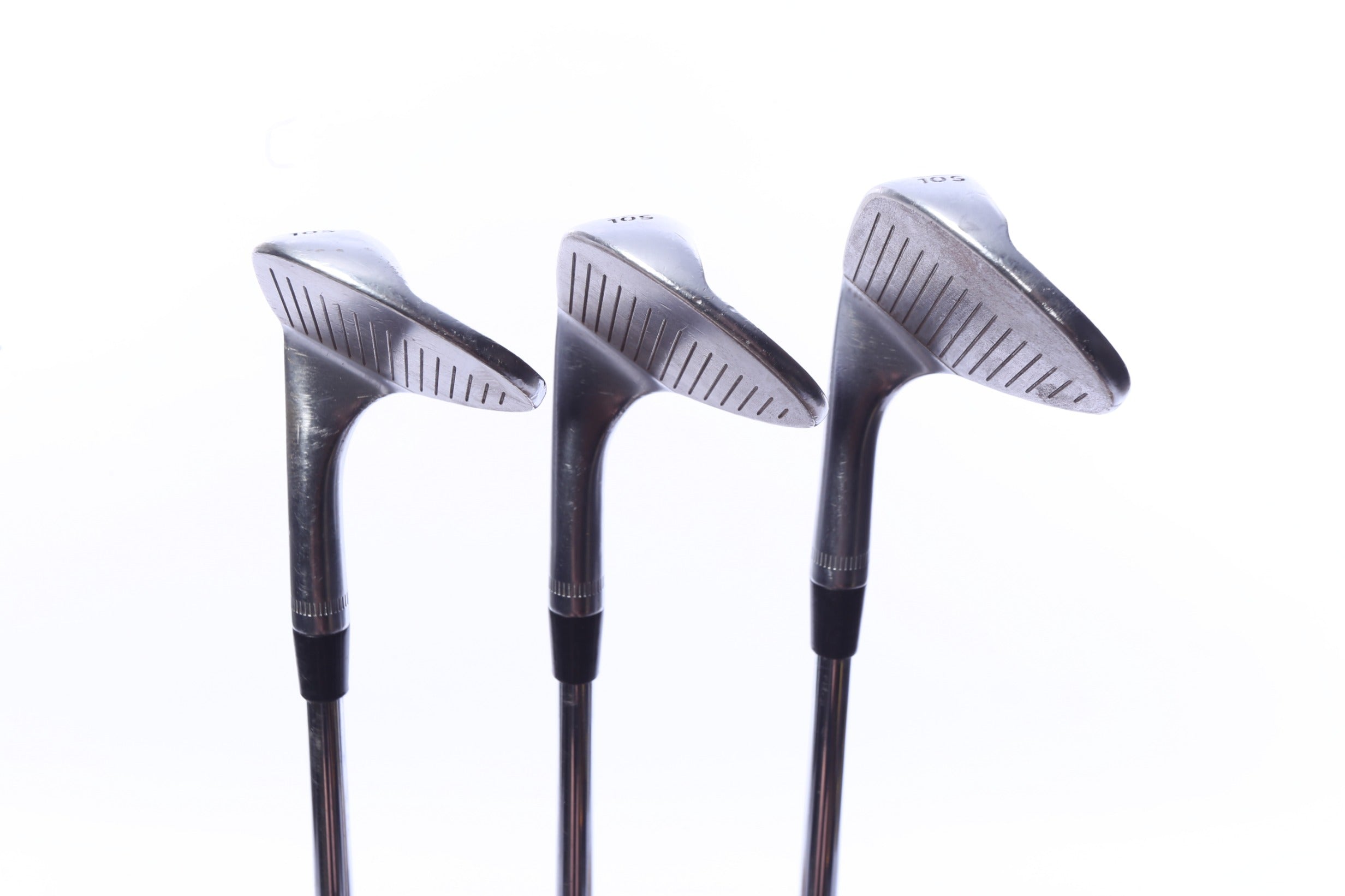 Used Callaway JAWS Forged Raw Wedge Set - Right-Handed - 50*, 54*, 60* - Wedge Flex