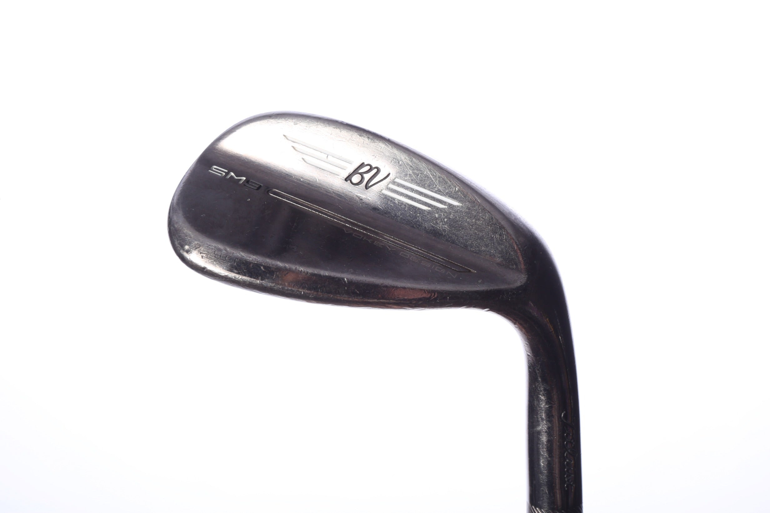 Used Titleist Vokey SM9 Brushed Steel Lob Wedge - Right-Handed - 58 Degrees - Stiff Flex-Next Round