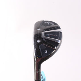 Used Callaway Rogue 3H Hybrid - Left-Handed - 19 Degrees - Extra Stiff Flex-Next Round