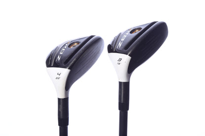 Used TaylorMade RocketBallz Stage 2 Hybrid Set - Right-Handed - 3H, 4H - Seniors Flex