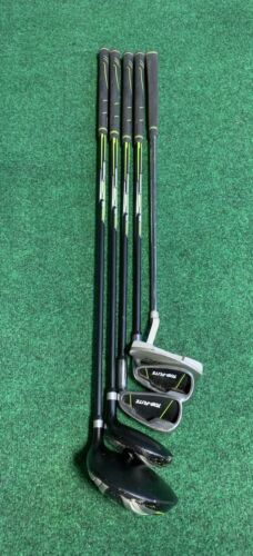 Top Flite 1W, Hybrid, 7i, SW and Putter Green Kid’s Club Set 48”-51” Height RH-Next Round