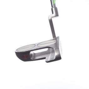 Used Odyssey White Ice 2-Ball Blade Lined Putter - Right-Handed - 35 in - Mallet-Next Round