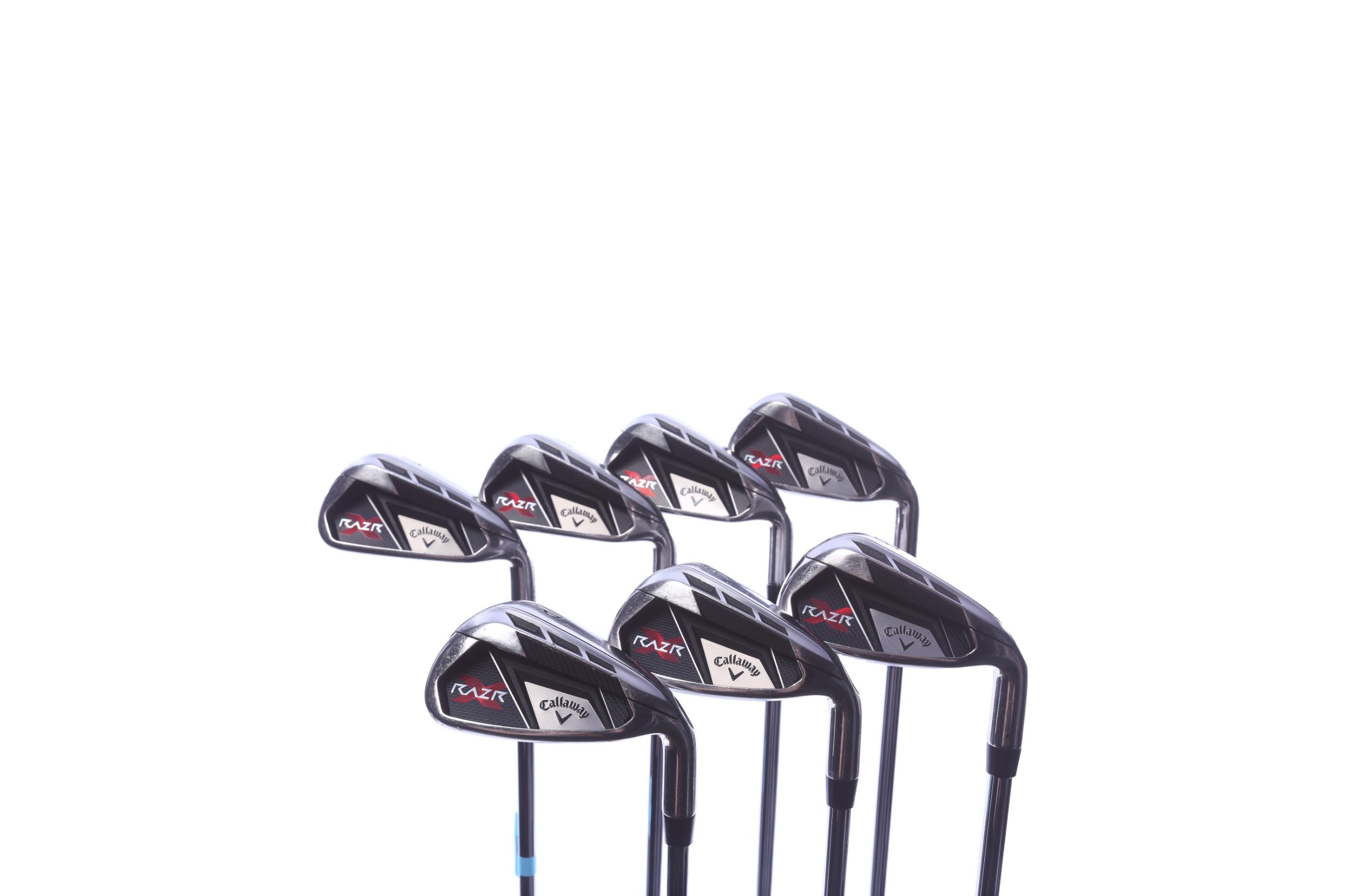 Used Callaway RAZR X Combo Iron Set - Right-Handed - 4-PW - Uniflex Flex