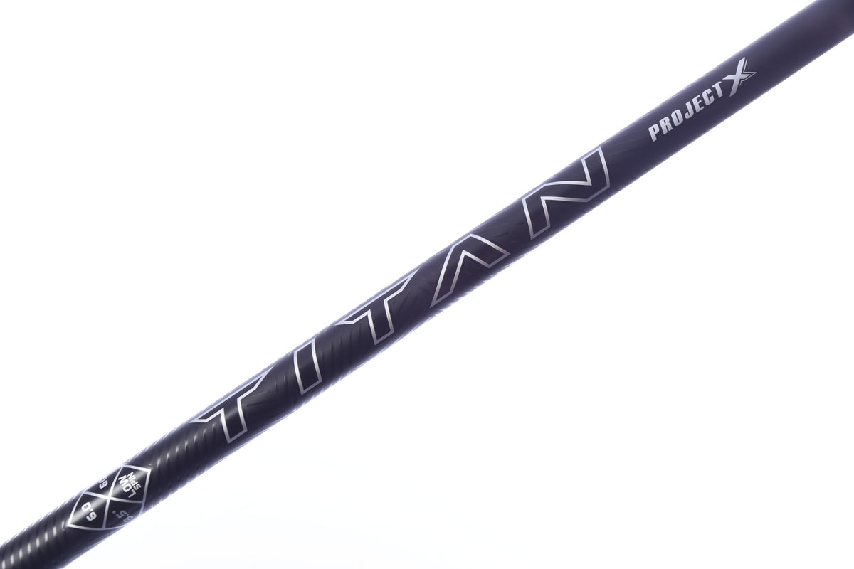 Used Project X TITAN Black Driver Shaft Stiff Flex Graphite - 44.25 in - Titleist Surefit Adapter-Next Round