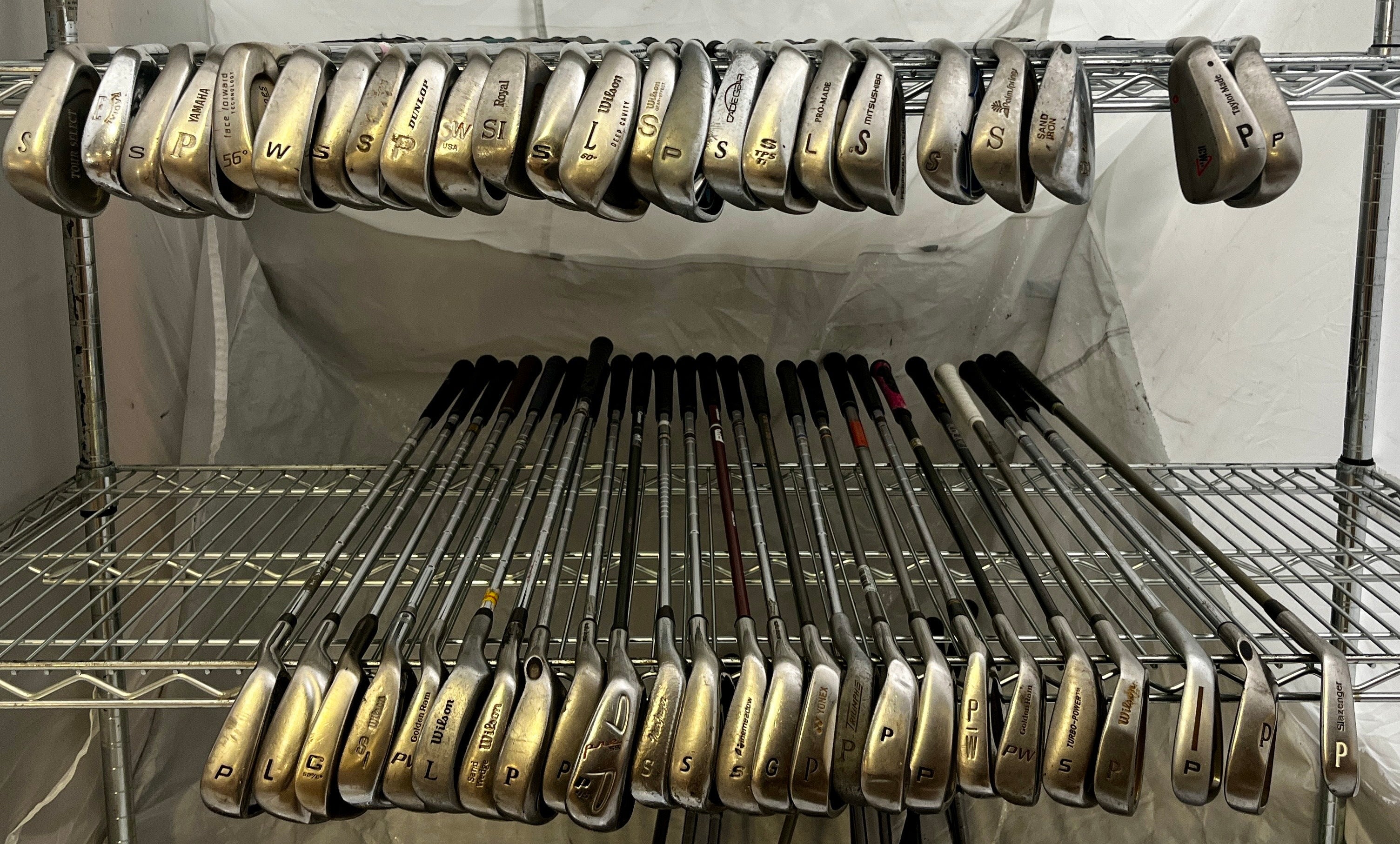 Wholesale Lot of 50 Golf Clubs - Assorted Wedges-Next Round