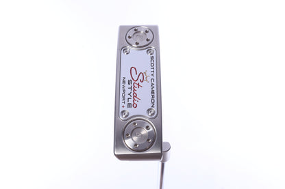 Used Titleist Scotty Cameron 2025 Studio Style Newport Plus Putter - Right-Handed - 35 in - Blade-Next Round
