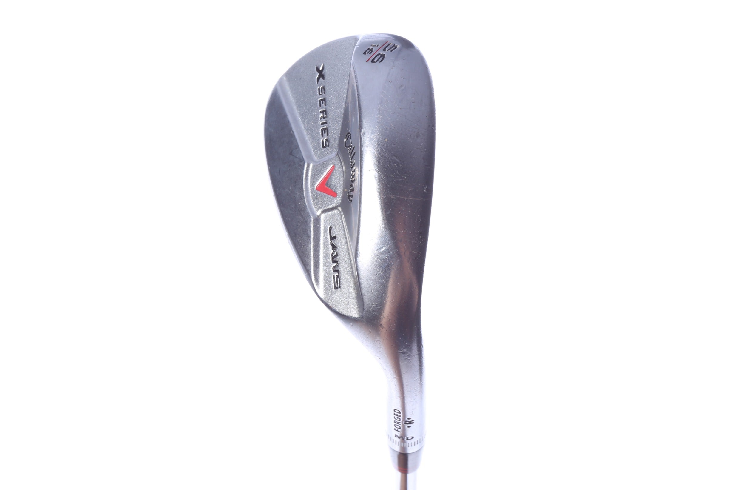 Used Callaway X-Series Jaws Chrome Sand Wedge - Right-Handed - 56 Degrees - Wedge Flex