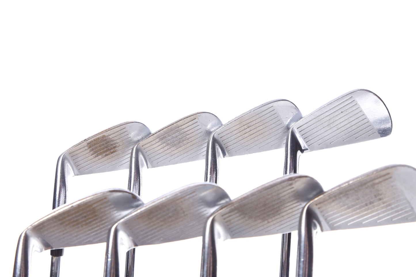 Used Mizuno MP 14 Iron Set - Right-Handed - 3-PW - Stiff Flex-Next Round