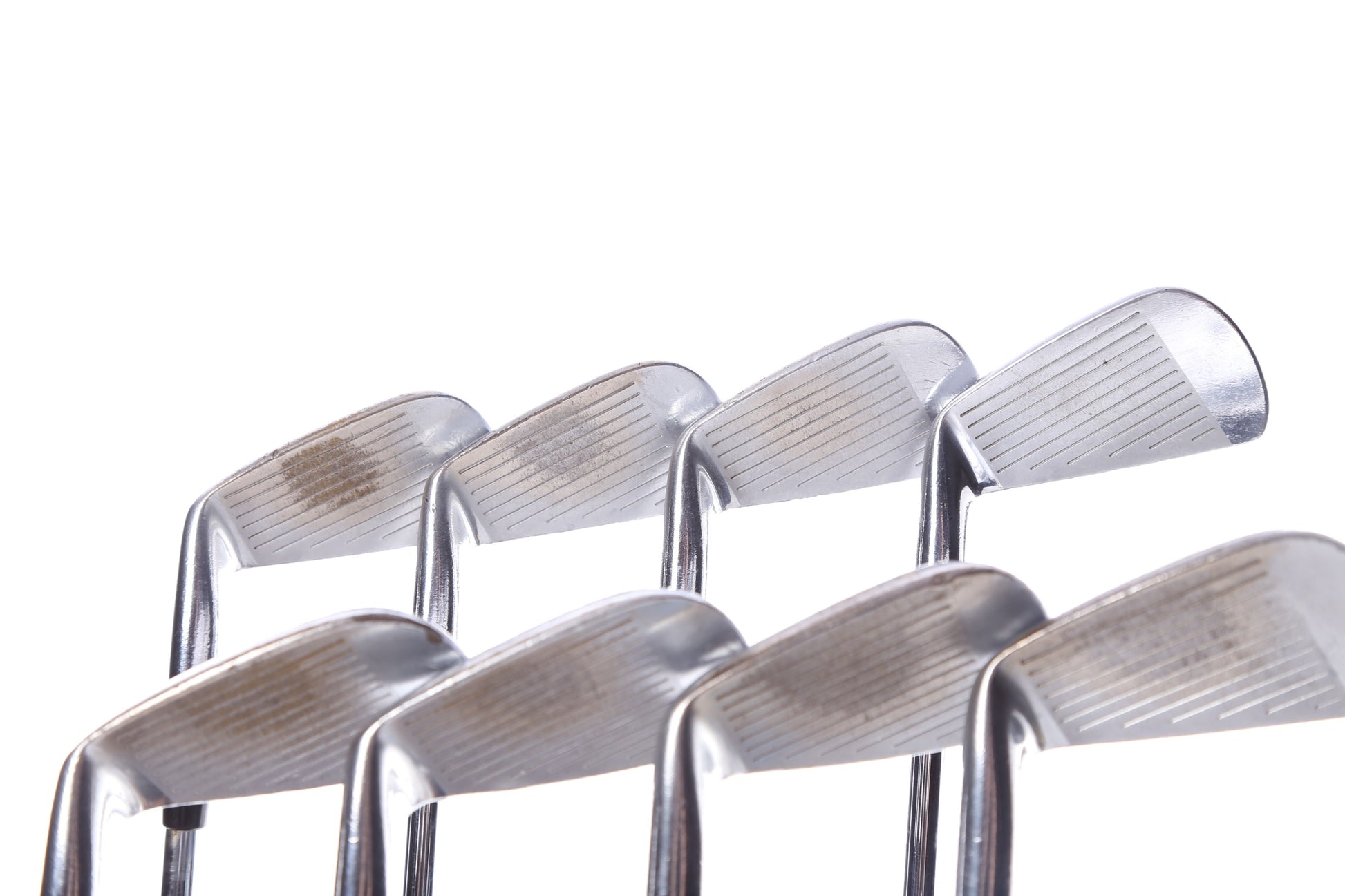 Used Mizuno MP 14 Iron Set - Right-Handed - 3-PW - Stiff Flex-Next Round
