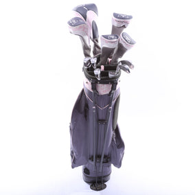 Used MaxFli Black Max Complete Set - Right-Handed - 1W, 3W, 5W, 4H, 5H, 6-PW, Putter - Ladies Flex-Next Round