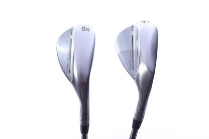 Used Titleist Vokey SM9 Tour Chrome Wedge Set - Right-Handed - 54*, 58* - Wedge Flex