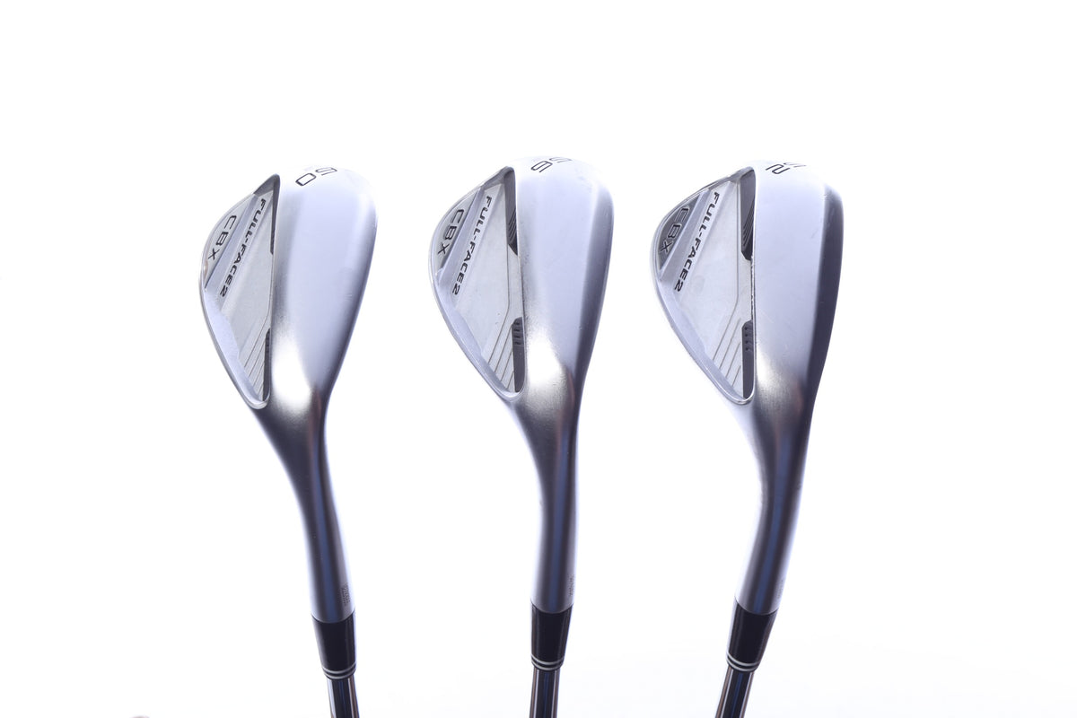 Used Cleveland CBX Full Face 2 Wedge Set - Right-Handed - 52*, 56*, 60* - Wedge Flex