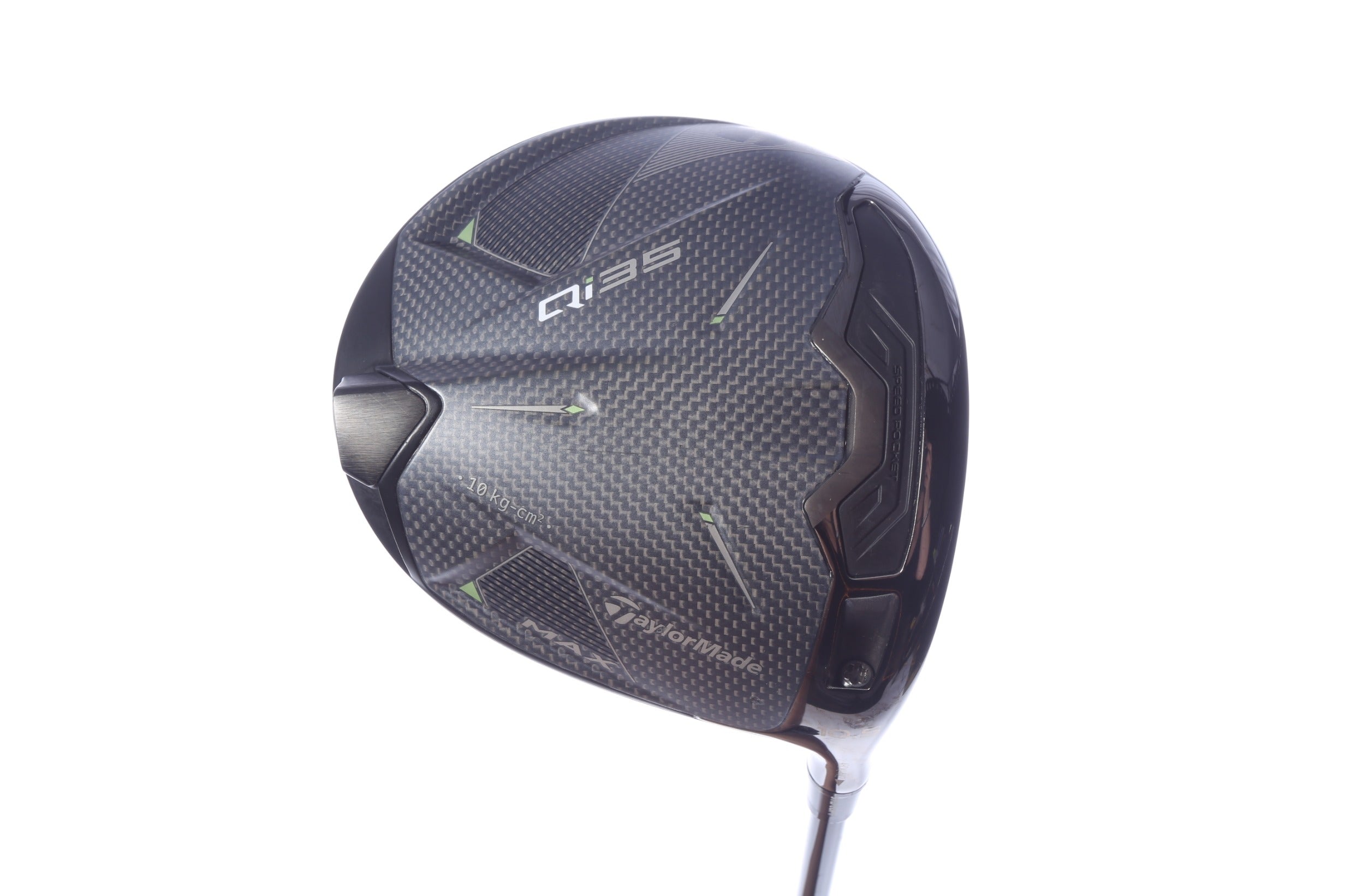 Used TaylorMade Qi35 MAX Driver - 10.5 Degrees - Regular Flex Project X HZRDUS SMOKE RDX Red - Right-Handed
