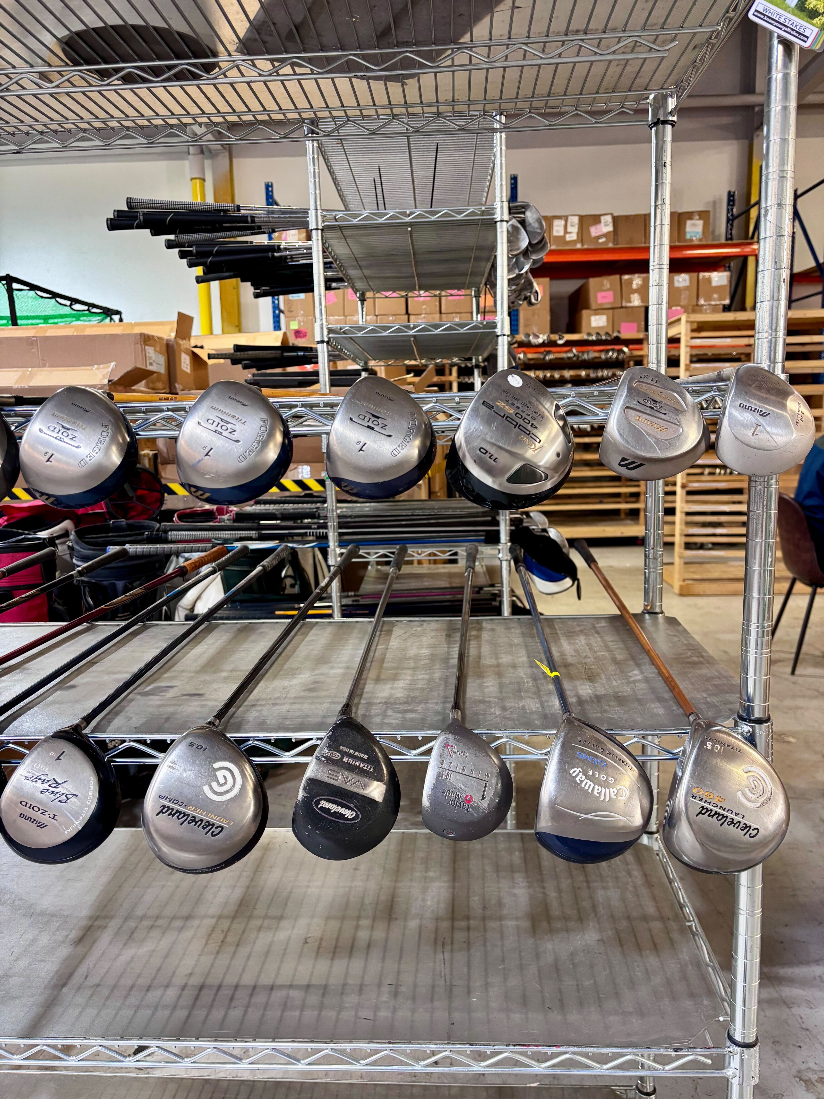 Wholesale Lot 20 Golf Clubs - Assorted Drivers-Next Round