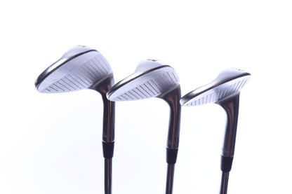 Used Callaway JAWS MD5 Chrome Wedge Set - Left-Handed - 52*, 56*, 60* - Stiff Flex