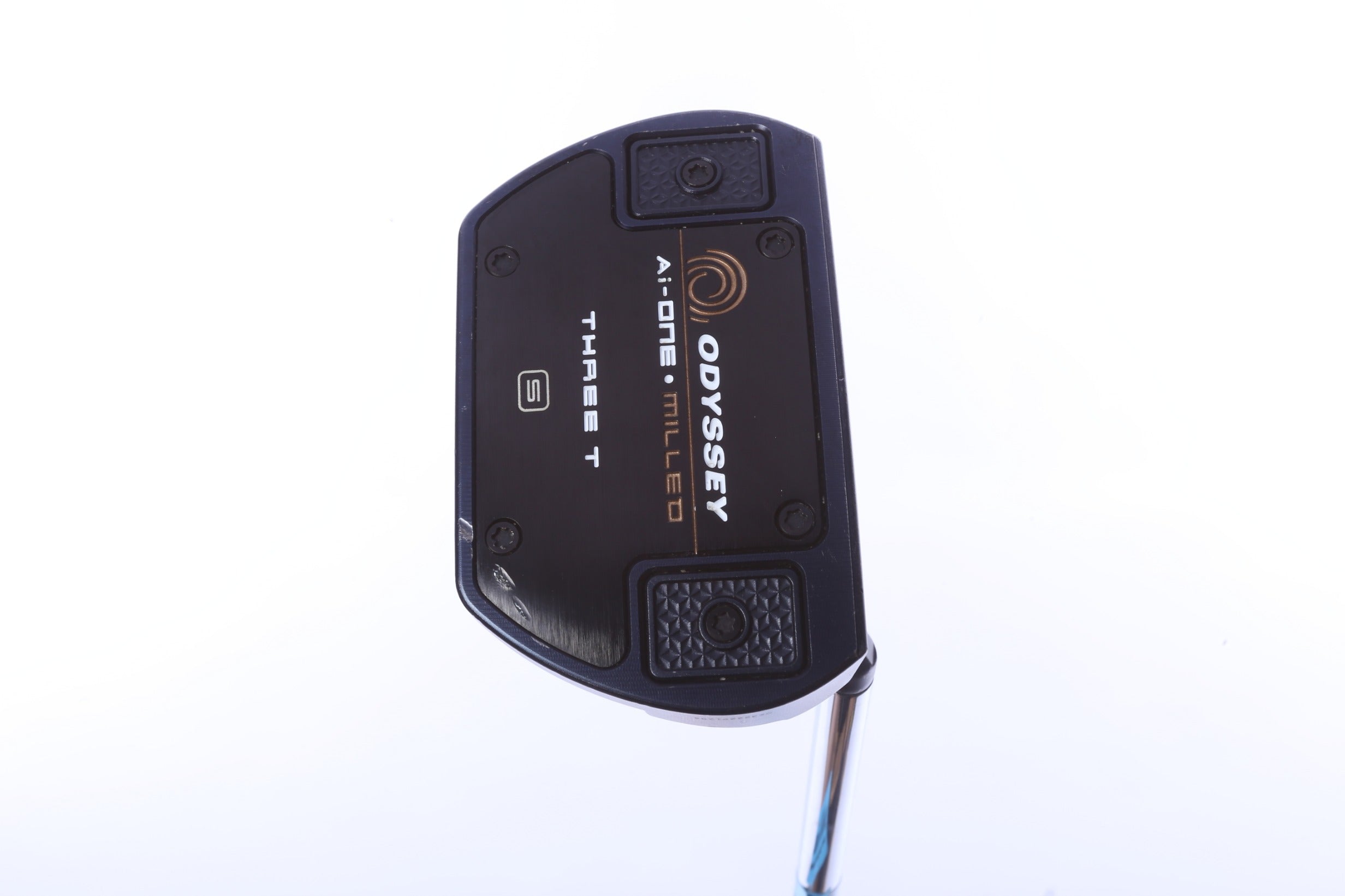 Used Odyssey Ai-ONE Milled Silver Three T Putter - Right-Handed - 33 in - Mallet-Next Round