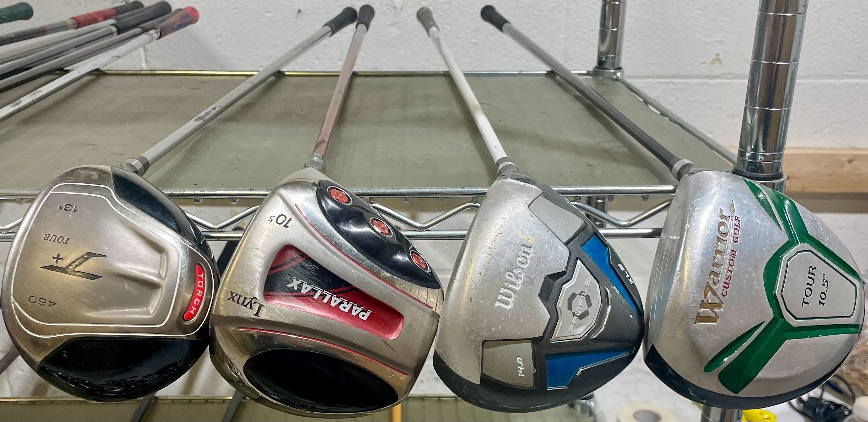Wholesale Lot of 20 Assorted Golf Drivers-Next Round