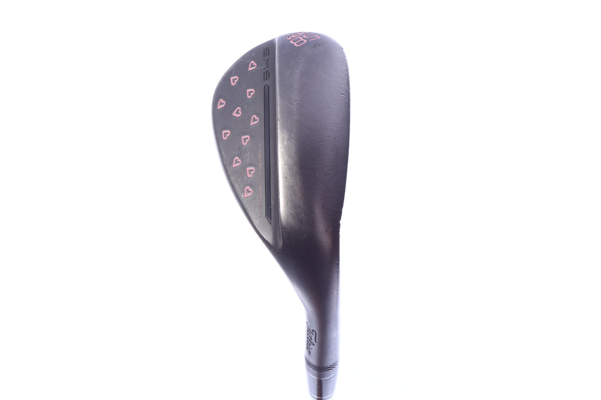 Used Titleist Vokey SM9 Jet Black Lob Wedge - Right-Handed - 58 Degrees - Wedge Flex-Next Round
