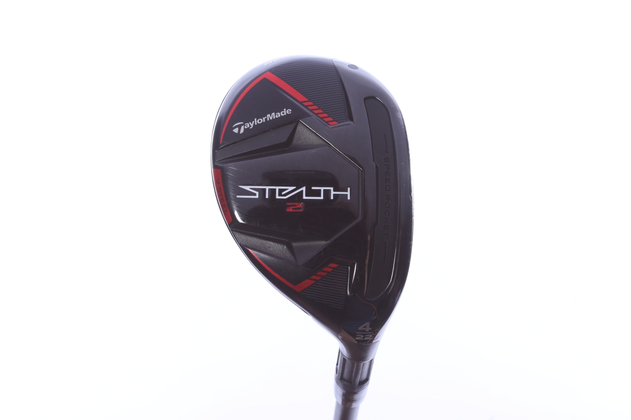 Used TaylorMade STEALTH 2 Rescue 4H Hybrid - Right-Handed - 22 Degrees - Seniors Flex-Next Round
