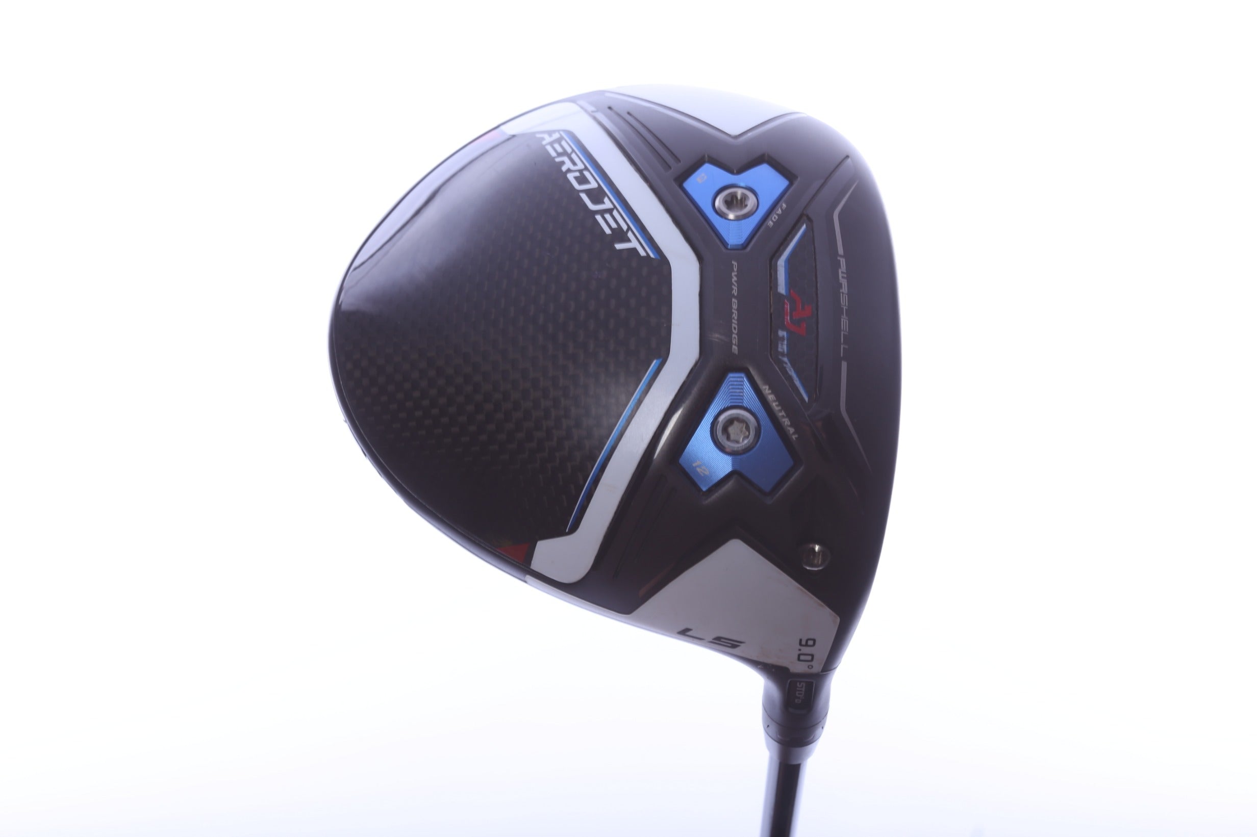 Used Cobra AeroJet LS Driver - 9 Degrees - Stiff Flex Project X Hzrdus Silver - Right-Handed