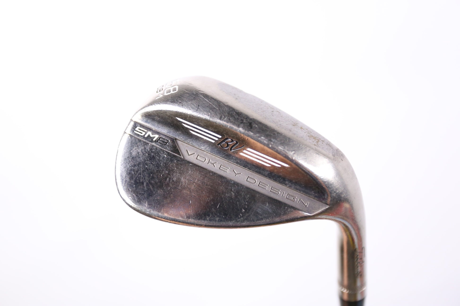 Used Titleist Vokey SM8 Brushed Steel Lob Wedge - Right-Handed - 58 Degrees - Wedge Flex-Next Round