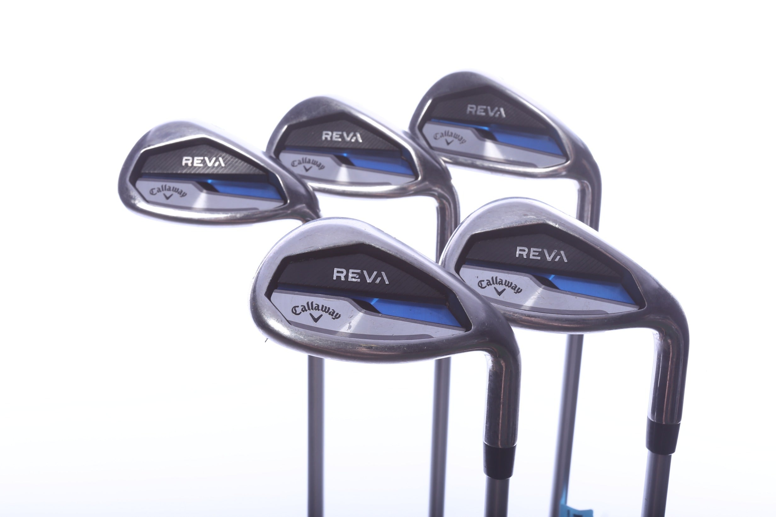 Used Callaway REVA Iron Set - Right-Handed - 7-PW, SW - Ladies Flex