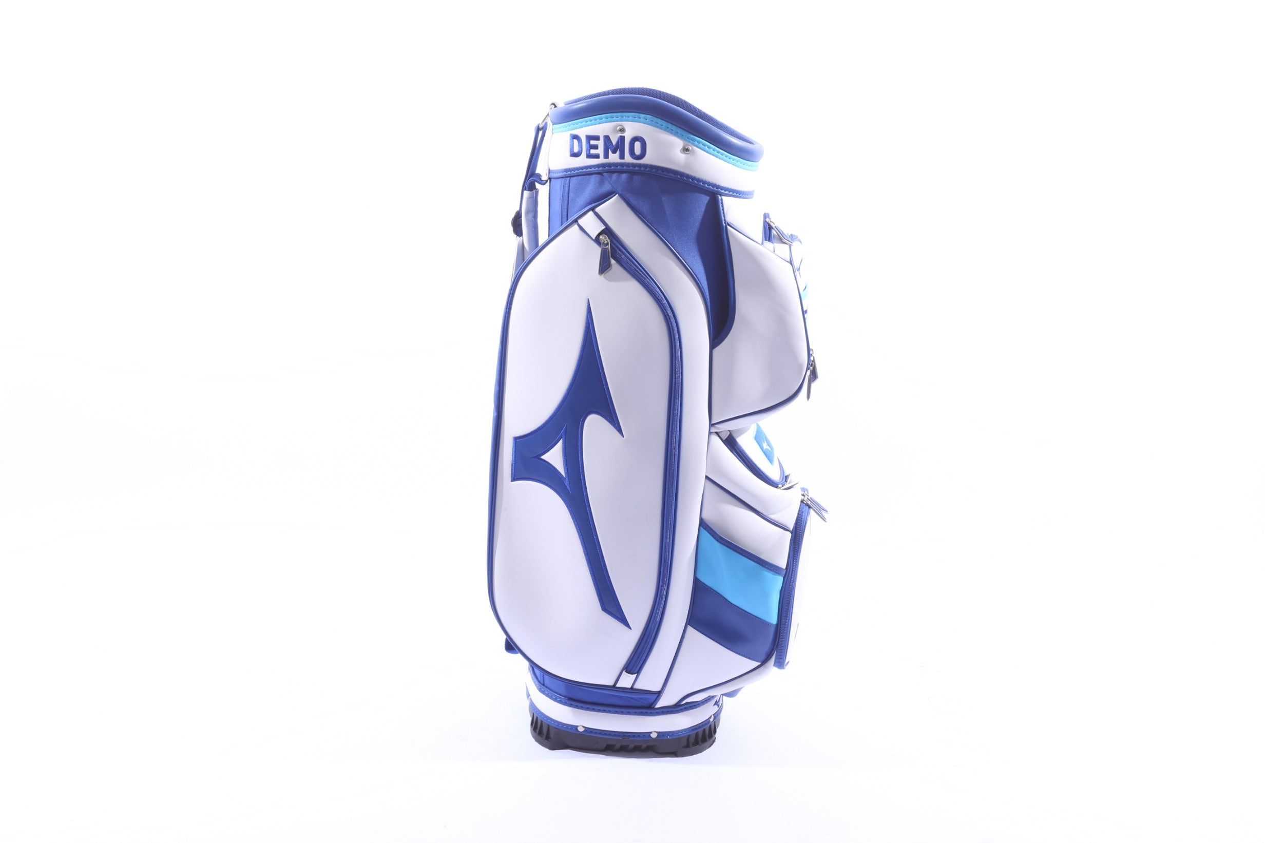 Used Mizuno Tour Multicolor Cart Bag - 5-Way - 6 Pockets - Rain Cover Included-Next Round