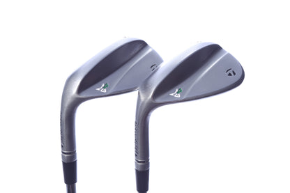 Used TaylorMade Milled Grind 4 Raw Wedge Set - Left-Handed - 56*, 60* - Wedge Flex