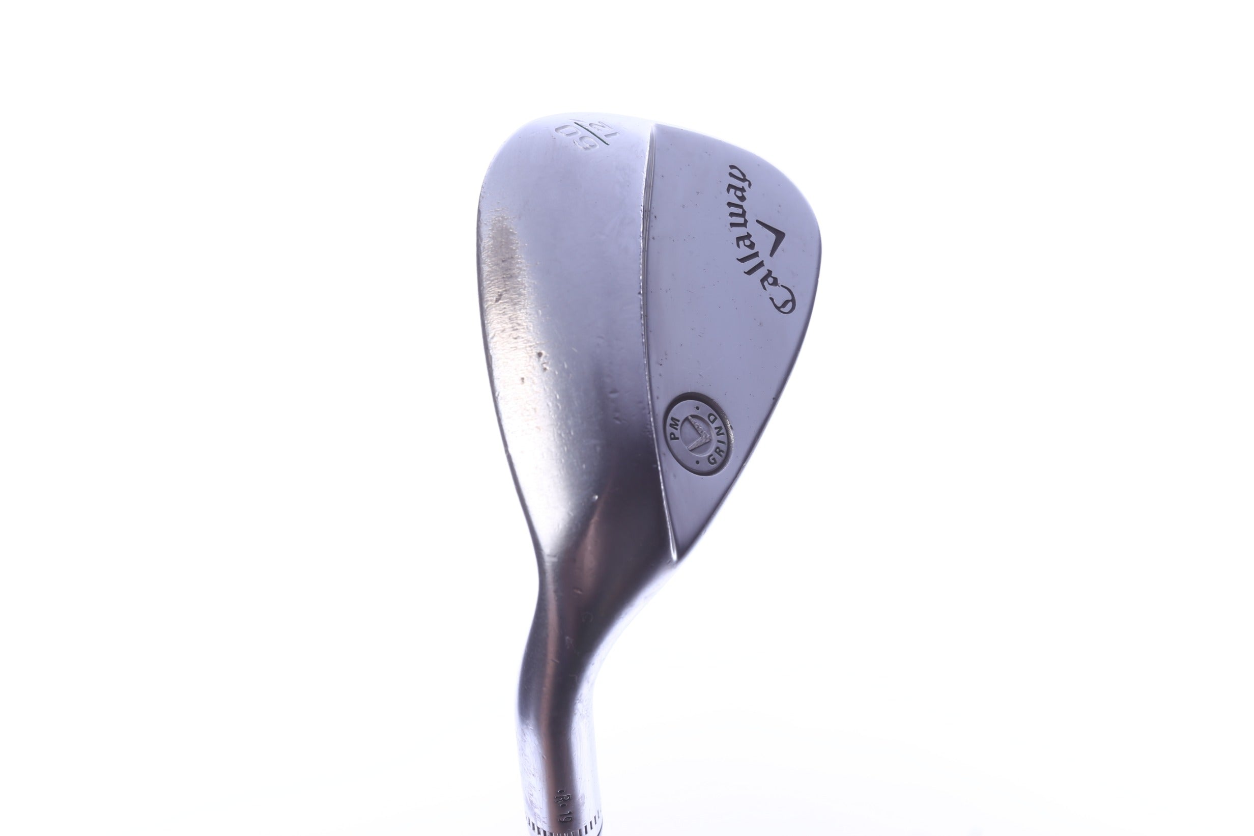 Used Callaway PM Grind 19 Chrome Lob Wedge - Left-Handed - 60 Degrees - Regular Flex