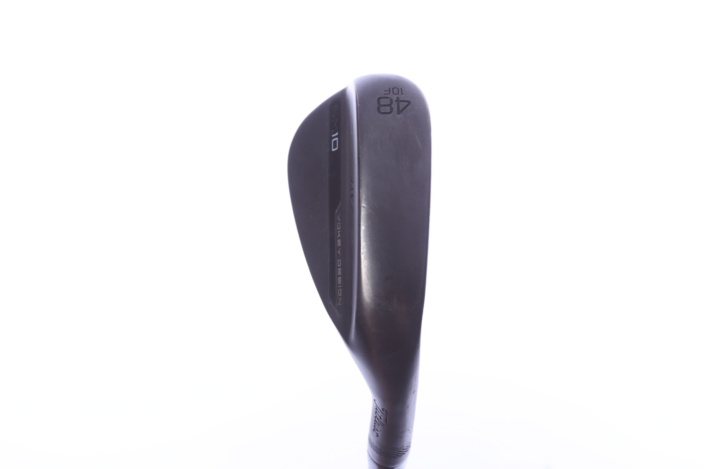 Used Titleist Vokey SM10 Jet Black Approach Wedge - Right-Handed - 48 Degrees - Stiff Flex
