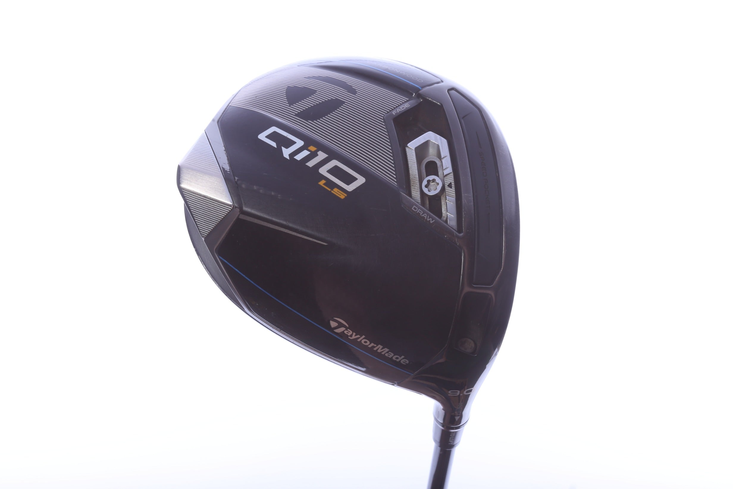 Used TaylorMade Qi10 LS Driver - 9 Degrees - Stiff Flex Project X HZRDUS RDX Smoke - Right-Handed