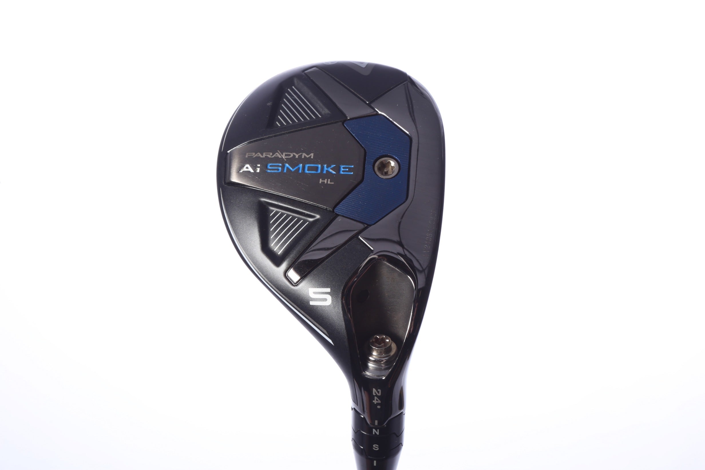 Used Callaway Paradym Ai Smoke HL 5H Hybrid - Right-Handed - 24 Degrees - Regular Flex-Next Round