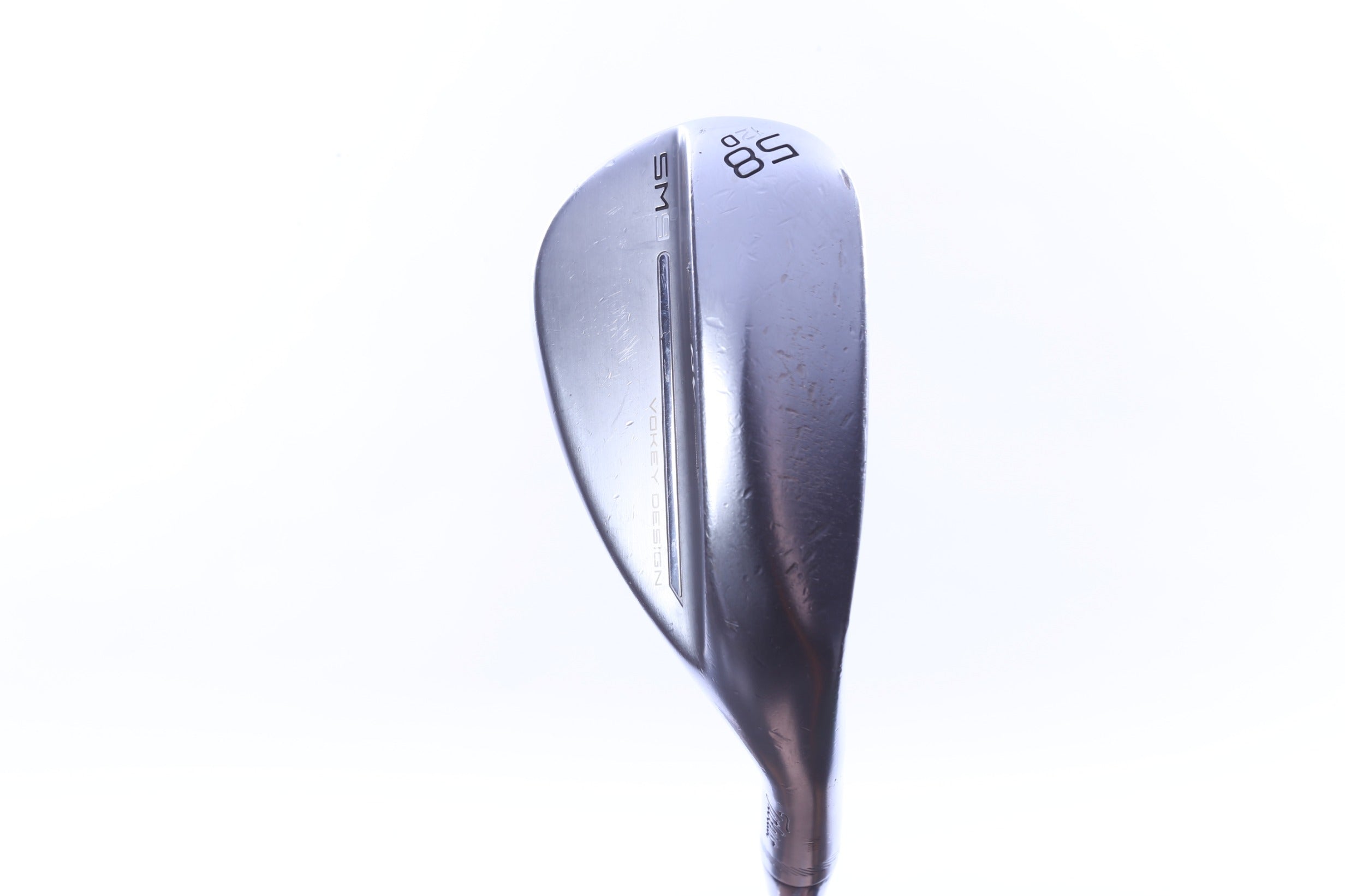Used Titleist Vokey SM9 Tour Chrome Lob Wedge - Right-Handed - 58 Degrees - Wedge Flex-Next Round
