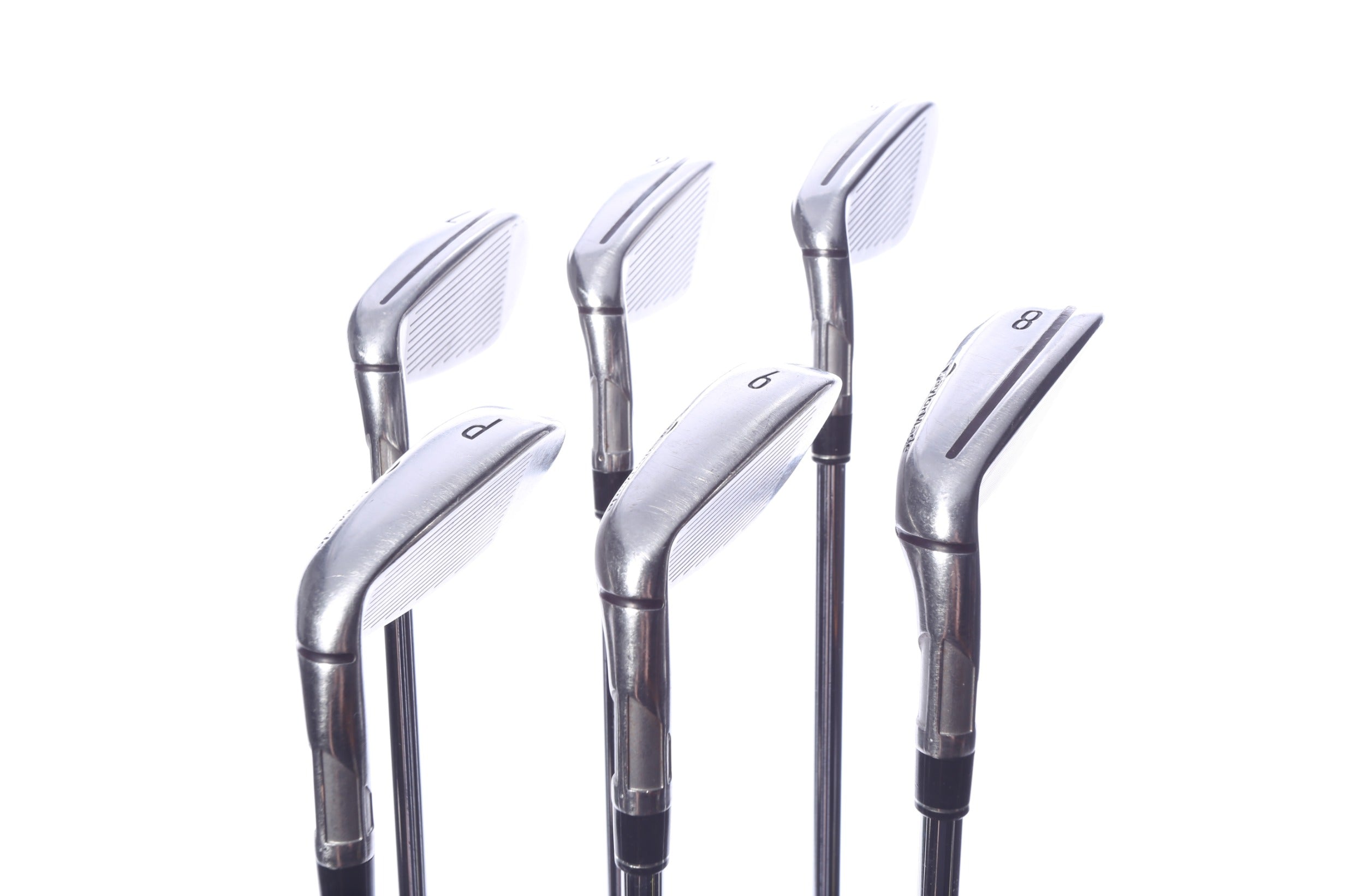 Used TaylorMade SIM2 MAX OS Iron Set - Right-Handed - 5-PW - Stiff Flex