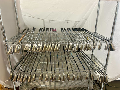 Wholesale Lot of 50 Golf Clubs - Right and Left-Handed Assorted Adams Irons-Next Round