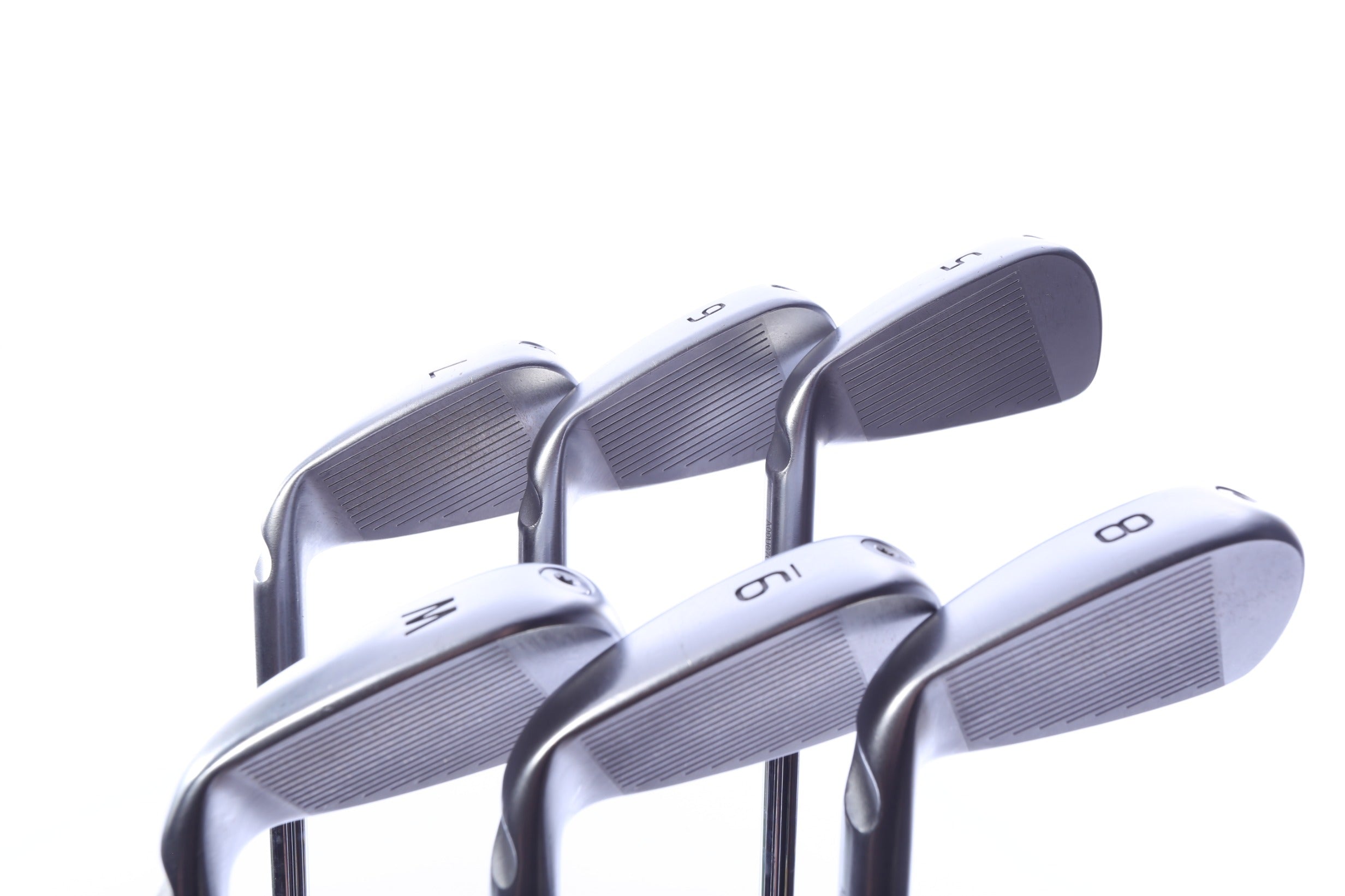 Used Ping i210 Iron Set - Left-Handed - 5-PW - Stiff Flex-Next Round
