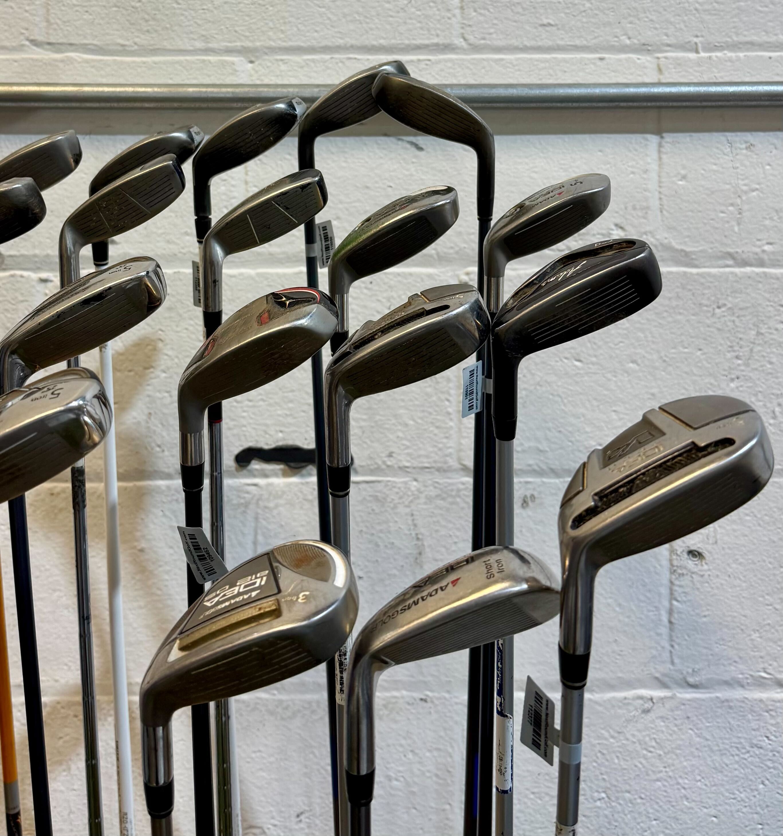 Wholesale Lot of 45 Golf Clubs - Adams Hybrids-Next Round
