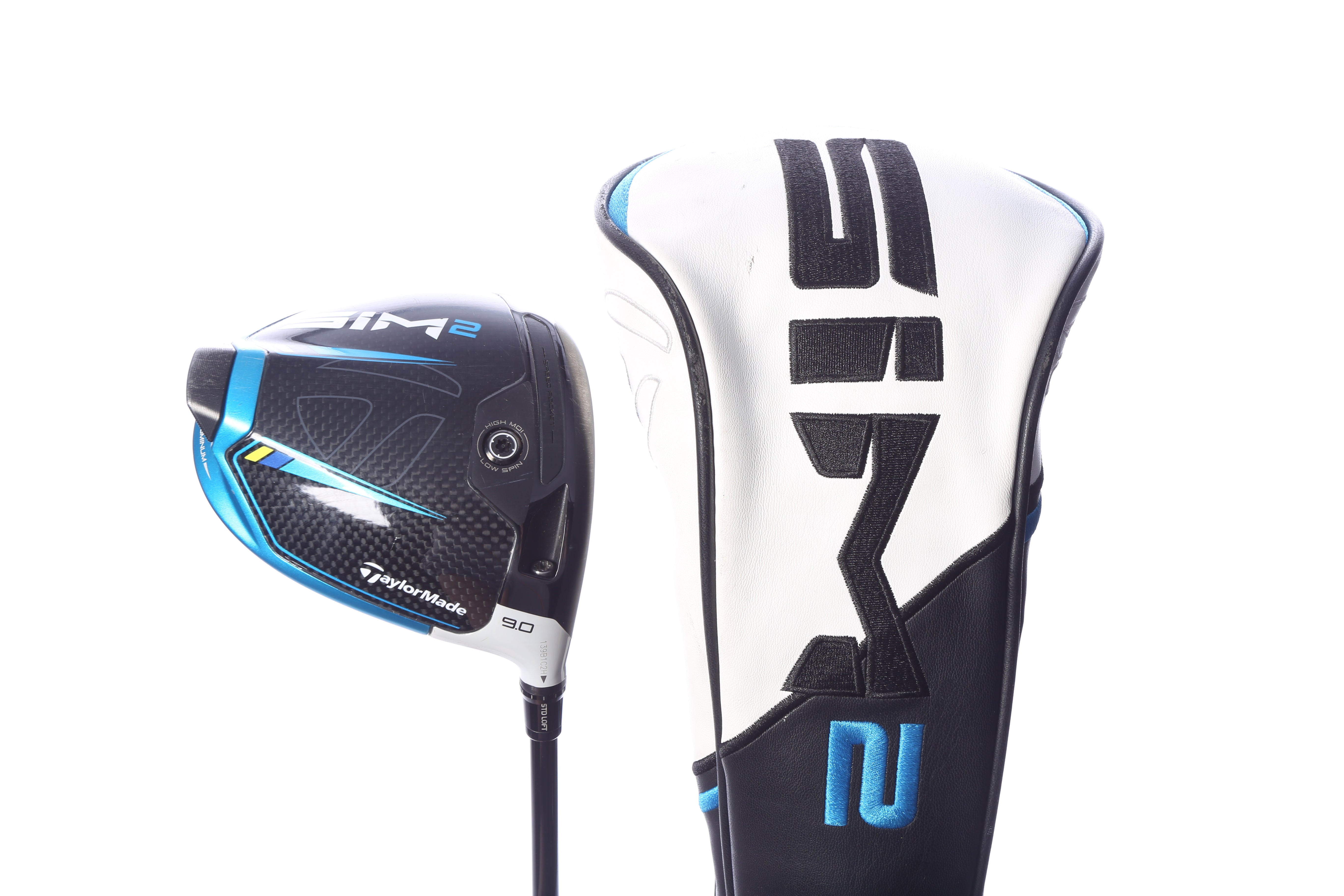 Used TaylorMade SIM2 Driver - 9 Degrees - Stiff Flex Mitsubishi Tensei Blue AV Series - Right-Handed