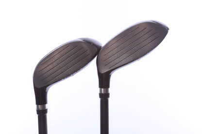 Used Wilson DEEP RED Wood Set - Right-Handed - 3W, 5W - Regular Flex-Next Round