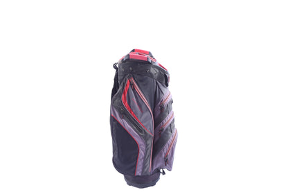Used Datrek Lite Rider Multicolor Cart Bag - 15-Way - 7 Pockets - Rain Cover Included