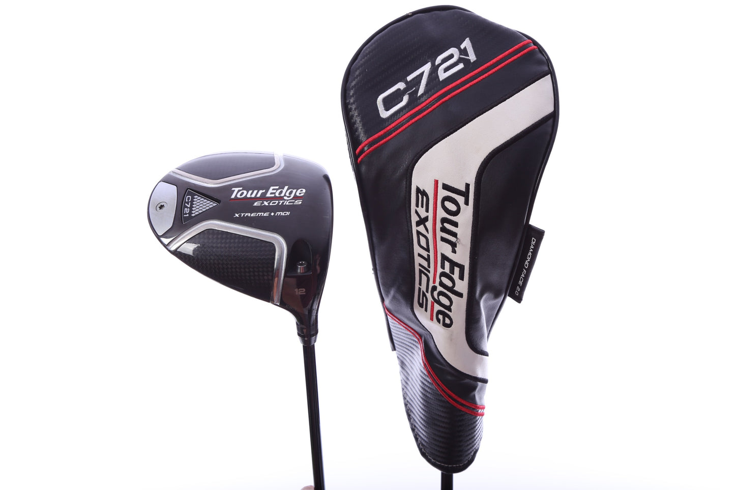 Used Tour Edge Exotics C721 Driver - 12 Degrees - Ladies Flex Alpha Platinum 45 - Right-Handed-Next Round