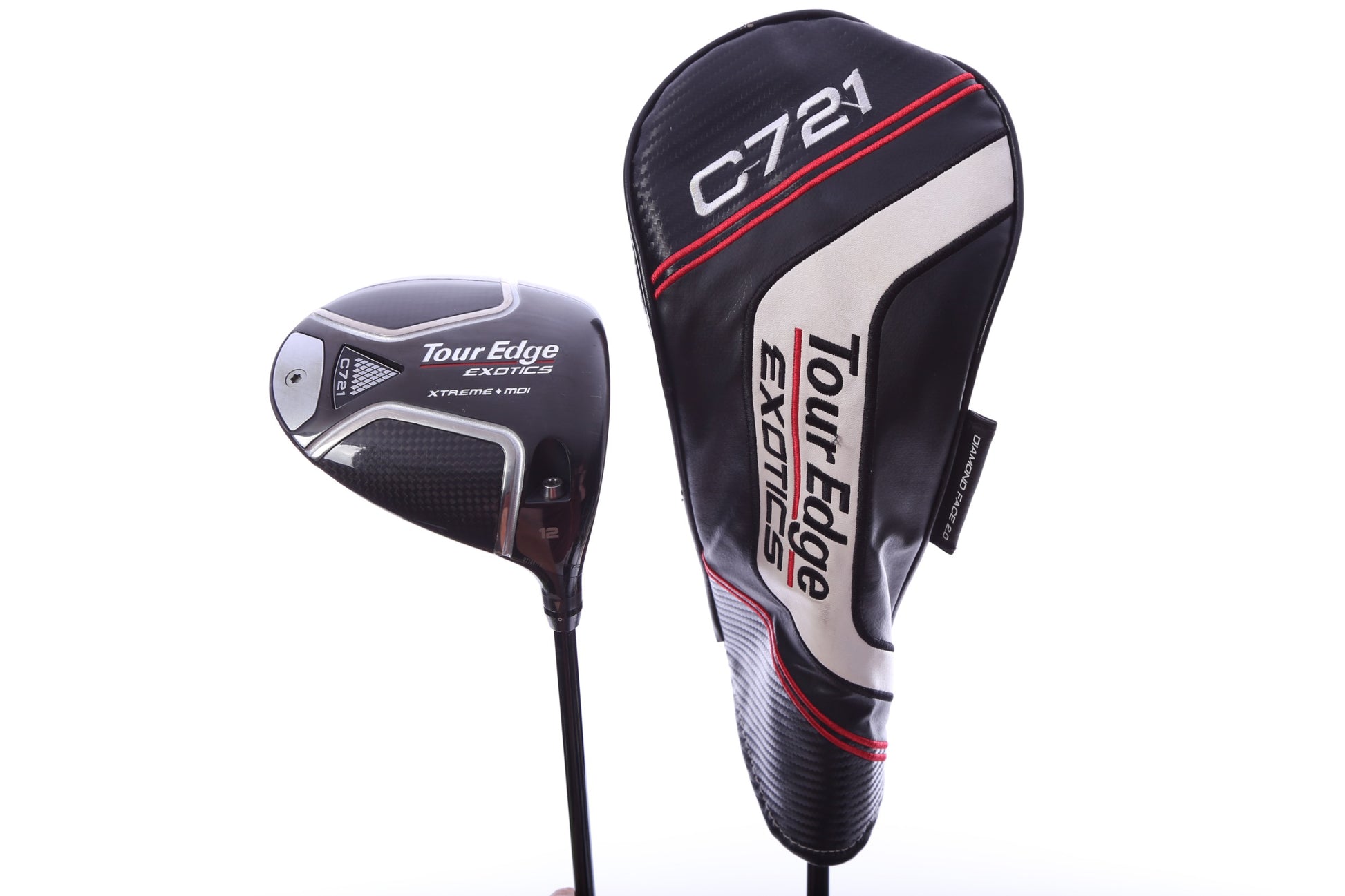 Used Tour Edge Exotics C721 Driver - 12 Degrees - Ladies Flex Alpha Platinum 45 - Right-Handed-Next Round