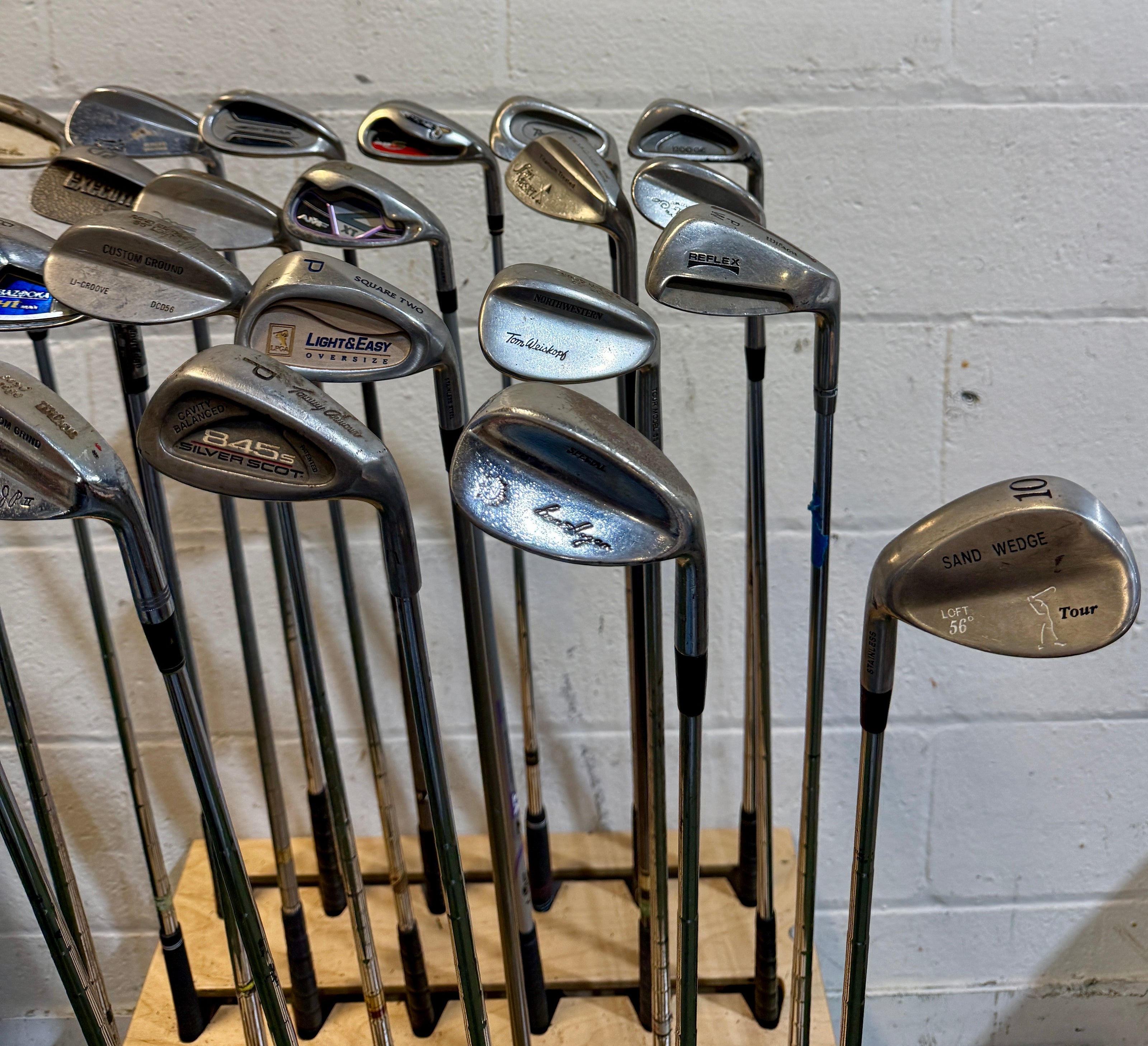 Wholesale Lot of 45 Golf Clubs - Assorted Wedges - RH/LH - Various Flexes-Next Round