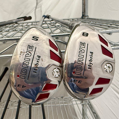 Wholesale Lot of 30 Golf Clubs - Majek & Idrive Hybrids-Next Round