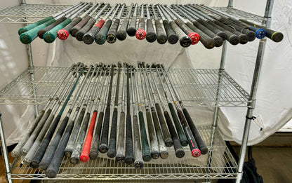 Wholesale Lot of 50 Golf Clubs - Assorted Irons and Wedges-Next Round
