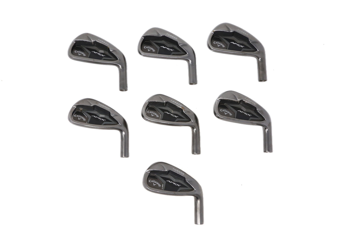 Used Callaway Apex Black Iron Set - HEAD ONLY - Right-Handed - 4-PW