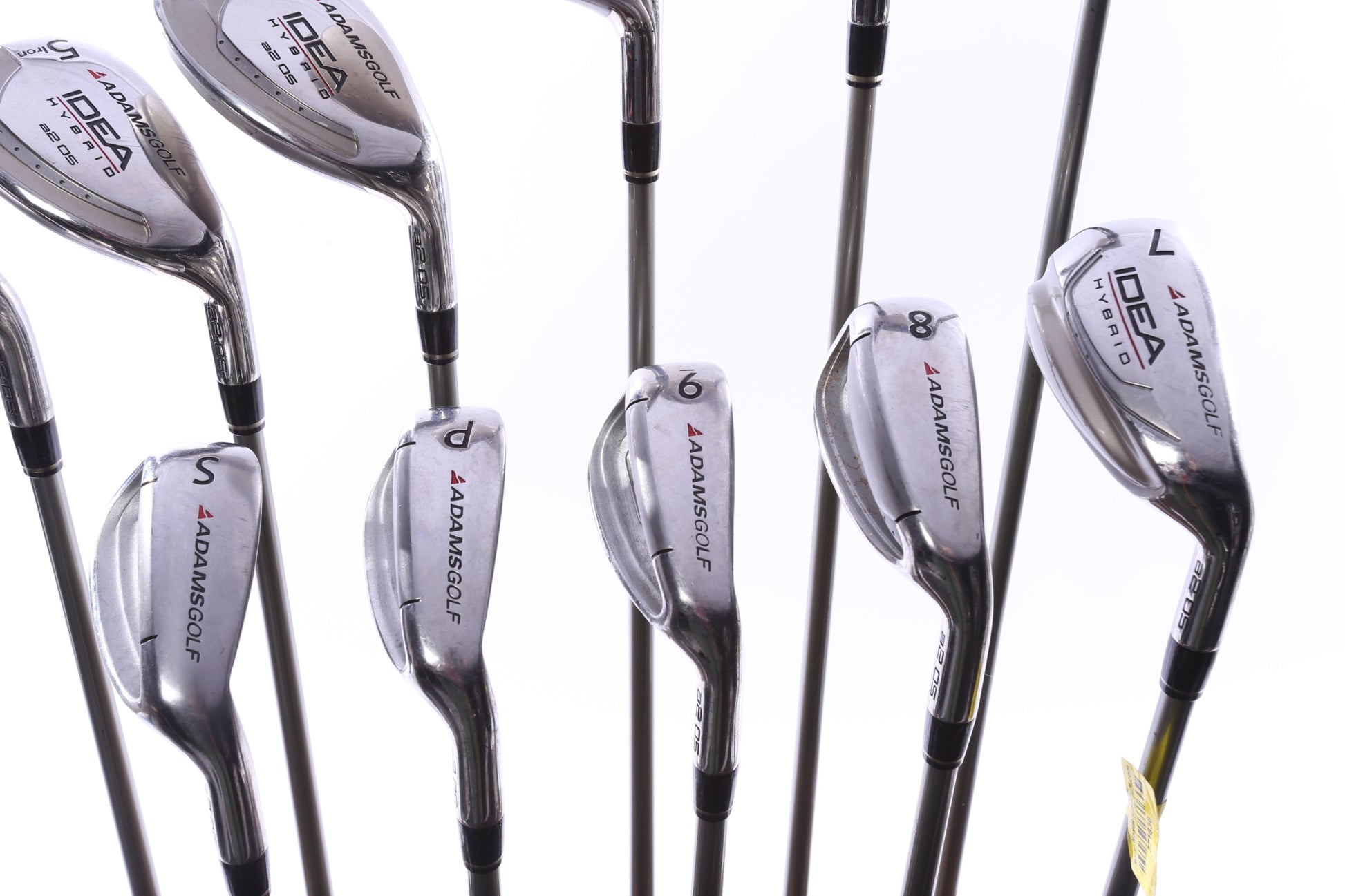 Used Adams Idea a2 OS Complete Set - Right-Handed - 1W, 3W, 5W, 4-7H, 8-PW, SW, Putter - Ladies Flex-Next Round
