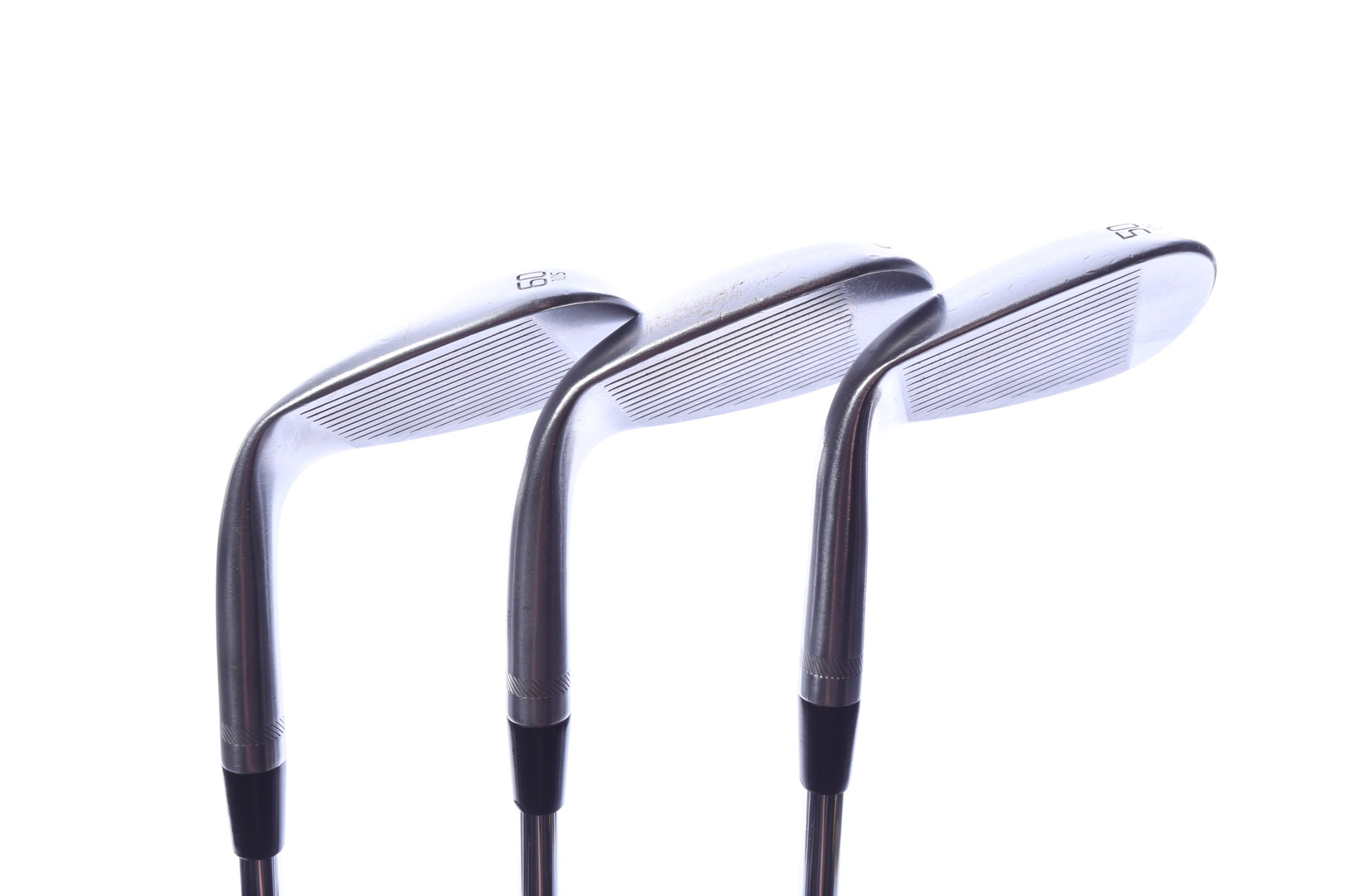 Used Titleist Vokey SM9 Tour Chrome Wedge Set - Right-Handed - 50*, 56*, 60* - Wedge Flex-Next Round